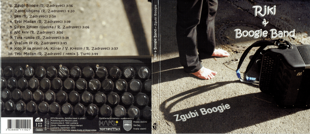 Rihard harmonikar - instrumentalist - avtor album Zgubi Boogie