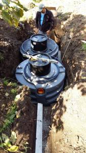 Elegantna biološka čistilna naprava