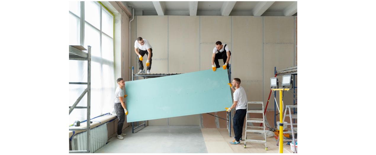 postavljanje knauf plošče